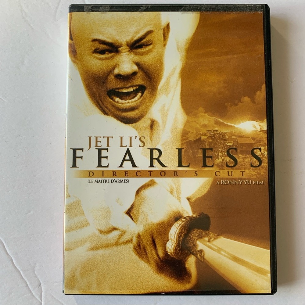 💜 Jet Li's Fearless Director's Cut DVD